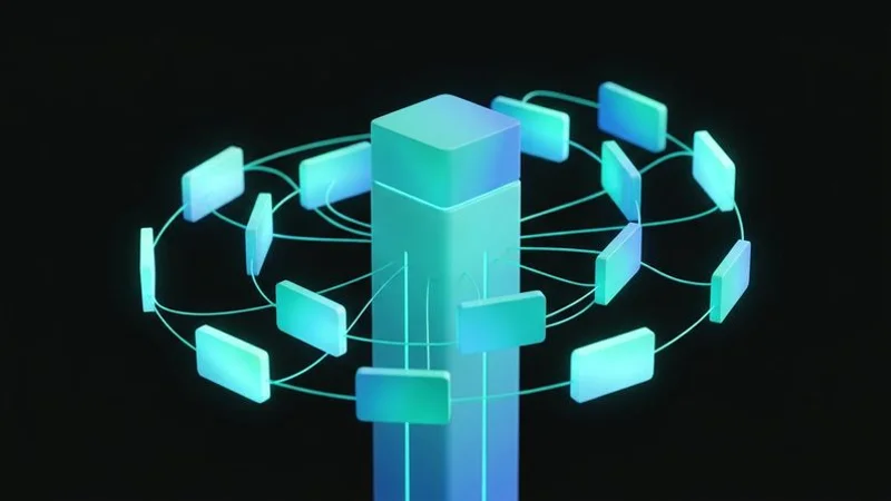 Example pillar page layout with table of contents and internal links to related subtopics